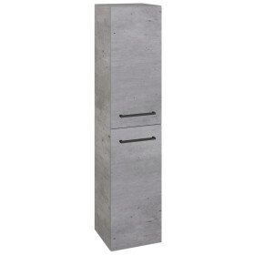 Dřevojas - Vysoká skříň DOS SVD2 35 - D01 Beton / Úchytka T06 / D01 Beton / Pravé 62807HP