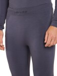Pánské merino spodky ICEBREAKER Mens 260 Zoneknit Seamless 3/4 Tights, Graphite velikost: S
