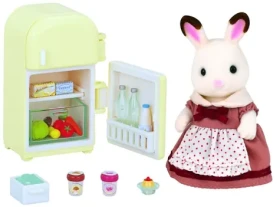 Sylvanian Families Nábytek ´´chocolate´´ králíků - mamka u ledničky