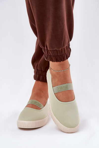 Dámské Tenisky Big Star NN274604 Světlezelené 39