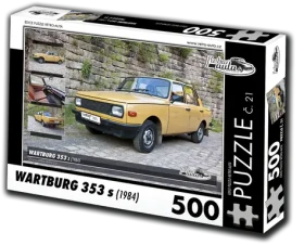RETRO-AUTA Puzzle č. 21 Wartburg 353 s (1984)
