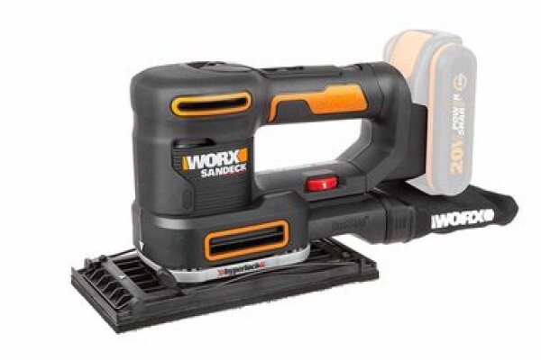 WORX WX820.9 / Aku Multifunkční bruska s příslušenstvím / 20V / 10000 ot-min / oscilace 2.5 / bez Aku (WX820.9)