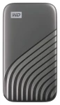 WD My Passport SSD 500GB Space Gray / Externí SSD / 2.5" / čtení: 1050 MBs / zápis: 1000MBs / USB 3.2 Gen 2x2 (WDBAGF5000AGY-WESN)