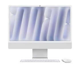 Apple iMac 24'' 4.5K display M4 chip 10-core CPU and 10-core GPU, 16GB, 256GB SSD - Silver EDF_1218425