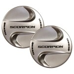 Kolečka pro uchycení plexi Scorpion Exo-1000/500/490 stříbrná - stříbrné