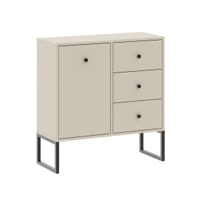 FRONTI Komoda LINEA 1D3S kašmírová