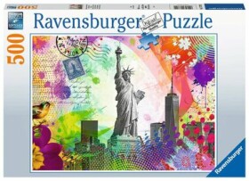 RAVENSBURGER Pohlednice z New Yorku 500 dílků