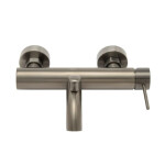 Vanová baterie SAT Aurum bez sprchového setu 150 mm broušený gun metal SATBAUR222BGM SATBAUR222BGM
