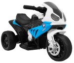 Mamido Dětská elektrická motorka BMW S1000RR tříkolka modrá
