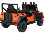 Mamido Dětské elektrické autíčko Land Rover Defender 110 SVX Concept oranžové