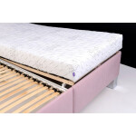 Čalouněná postel Angelina 180x200, růžová, bez matrace