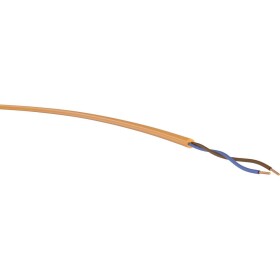 VER H05BQ-F 2x 1 Ri. 50 energetický kabel H05BQ-F 2 x 1 mm² oranžová 50 m