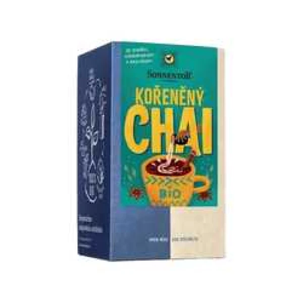 Sonnentor Chai kořeněný se skořicí, kardamomem a badyánem 18 x 1,8 g BIO