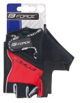 Rukavice FORCE GRIP gel, červené