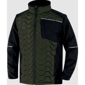 Deltaplus Bunda hybridní SOON 2v1 pánská khaki černá XL khaki černá