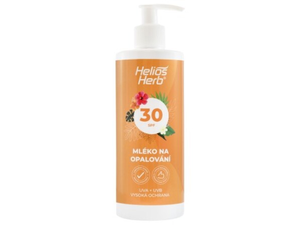Helios Herb Mléko na opalování SPF 30 200 ml