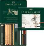 Faber-Castell Faber-Castell, 112976, Pitt Monochrome, sada uměleckých výtvarných potřeb, 21 ks