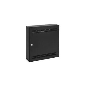 Solarix rozvaděč SOHO LC-18 s lištami 2U, 4U a 11U, 550x550x150mm černá RAL9005 LC-18-55-15-B EDF_1874147