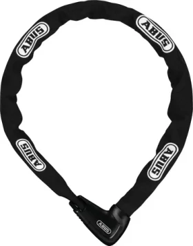 Abus Steel-O-Chain 9809K/140 černá / Zámek / řetězový / délka 140 cm (10095550-01)