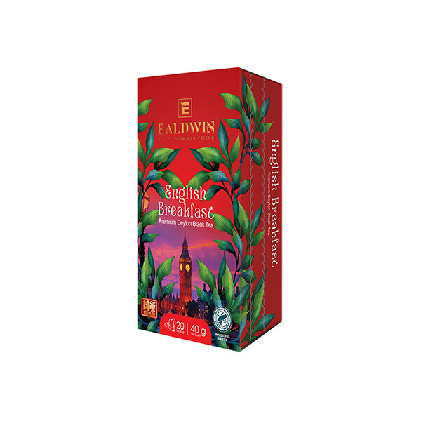 Ealdwin English Breakfest, černý čaj (20 sáčků)