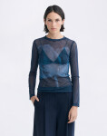 Tričko Thinking MU Tere Lotus Top NAVY