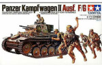 Tamiya Panzerkampf German wagen II Ausf.F G 35009 1:35