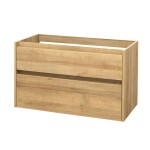 Mereo Opto, koupelnová skříňka 100 cm, dub Riviera CN922SN