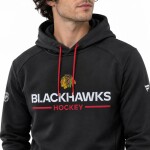 Fanatics Pánská mikina Chicago Blackhawks NHL Authentic Pro Rink Poly Fleece POH Velikost: M