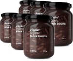 Vilgain Černé fazole v nálevu BIO – 6× 370 g