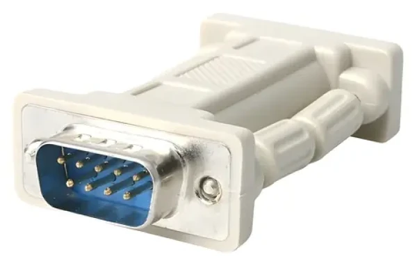 StarTech null modem adaptér DB9-DB9 šedá / Adaptér / Sériový port / RS-232 (NM9MF)