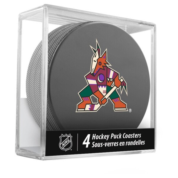 Inglasco Puk Arizona Coyotes NHL Coaster Alternate Logo