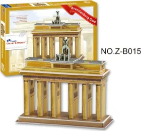 CLEVERHAPPY 3D puzzle Braniborská brána