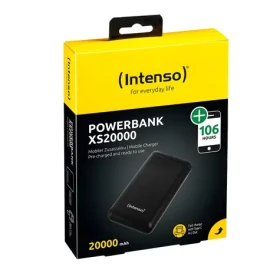 Intenso XS20000 černá / Powerbanka / 20 000 mAh / USB-A + USB-C / 3,1 A (7313550)