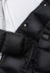 Kabát dívčí nylonový Puffa podšitý microfleecem, Minoti, 12COAT 2, černá - 104/110 | 4/5let