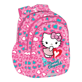 Colorino dětský batůžek Jerry, Hello Kitty Pink 2, 15\", PES, mix barev