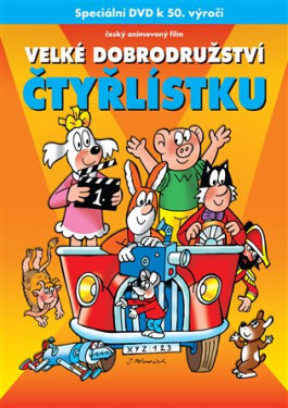 Velké dobrodružství Čtyřlístku DVD - Jaroslav Němeček