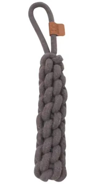 M-Pets Pešek Coto bavlněný šedý 34 cm / Přetahovadlo / Bavlna (354016)