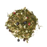 The Cabinet of CURIOSITEAS Vánoční zelený čaj Winter Forest 70 g + sítko, zelená barva, papír