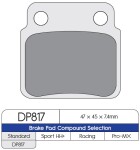 DP Brakes Brzdové destičky na Suzuki LTZ-400 - zadní
