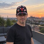 New Era Pánská kšiltovka Chicago Bulls NBA 9FORTY M-Crown A-Frame Trucker All Over černá