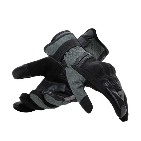 Dainese Teyde Gtx adventure-cestovní rukavice černé/zelené - Xxl