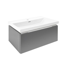 Koupelnová skříňka s umyvadlem SAT Feel 60x30x44,8 cm antracit mat SATFEEL60ANTU4 SATFEEL60ANTU4