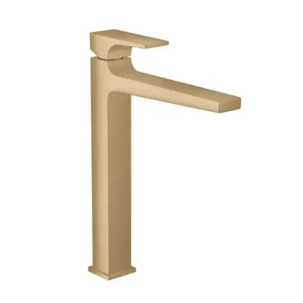 Hansgrohe Metropol - Umyvadlová baterie s výpustí Push-Open kartáčovaný bronz (32512140)