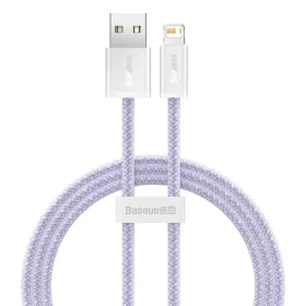 Baseus CALD040005 Kabel USB-A (M) - Lightning (M) 1 m fialová (CALD040005)