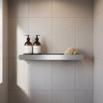 REA - Police do koupelny SF03 60cm steel brush REA-47003