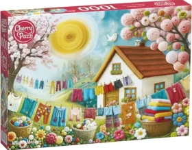CHERRY PAZZI Puzzle Vlněná louka