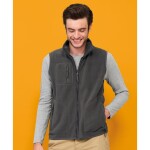 BAUINVEST Vesta pánská fleece celopropínací NORWAY 320g//m2 4XL-5XL