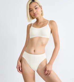 SLOGGI GO DAILY COTTON - 3× tai z kartáčované organické bavlny Sloggi SILK WHITE XL