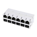 Intellinet 502344 Intellilnet 100ks Cat6 modulární zástrčky RJ45 UTP, 2-bodový žíla kontakty pro dráty 100 adaptér pro Beche 502344 krimpovací kontakt Počet