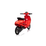 Mamido Dětský elektrický skútr Retro 23 červený